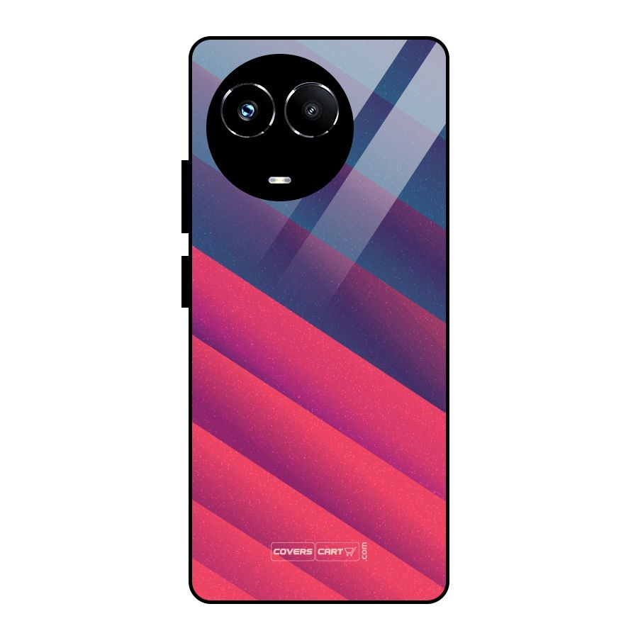 Vibrant Shades Glass Back Case for Realme 11X