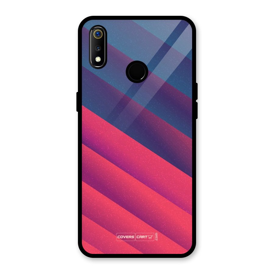 Vibrant Shades Glass Back Case for Realme 3i