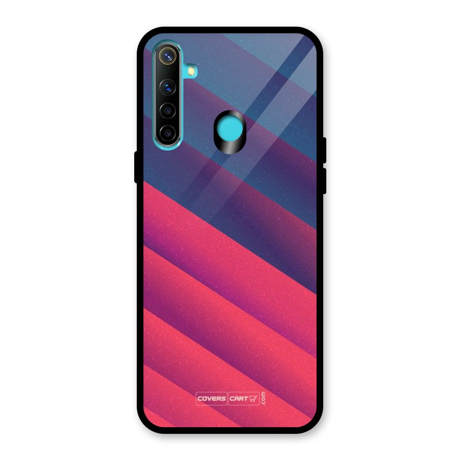 Vibrant Shades Glass Back Case for Realme 5