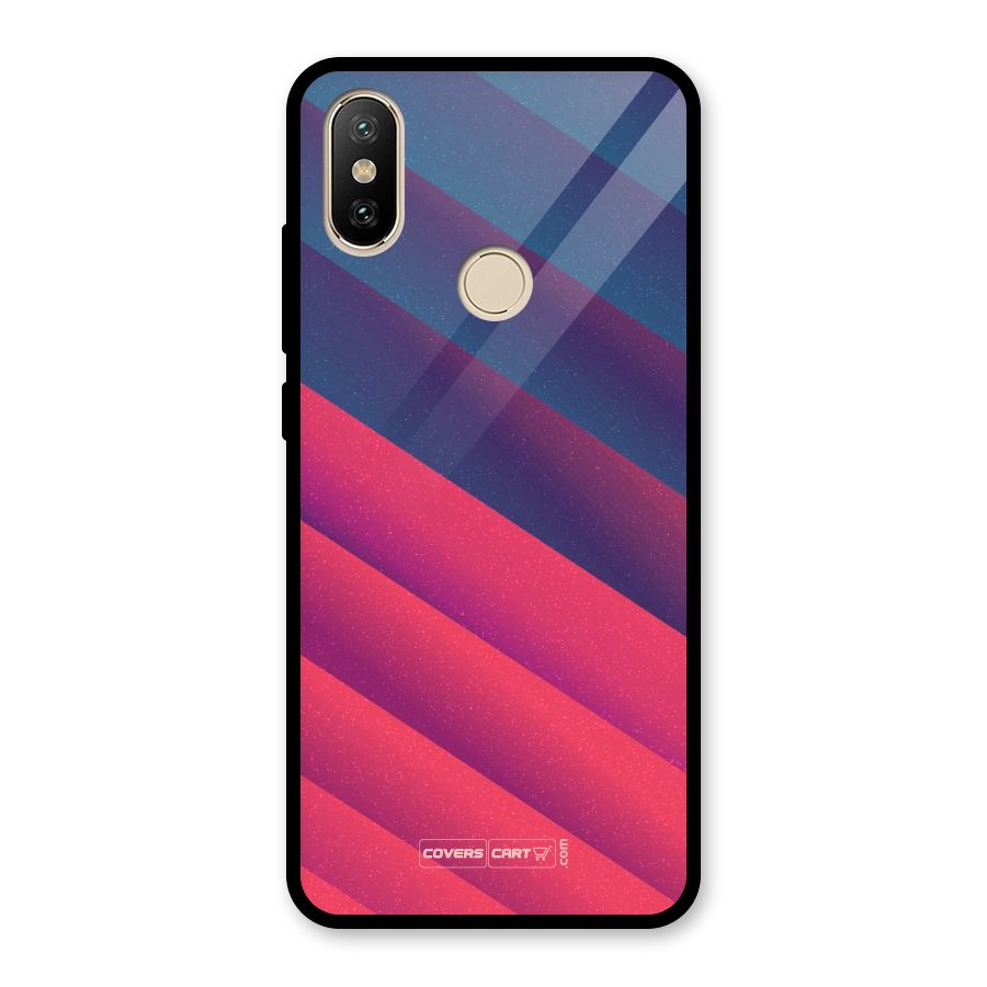 Vibrant Shades Glass Back Case for Redmi A2