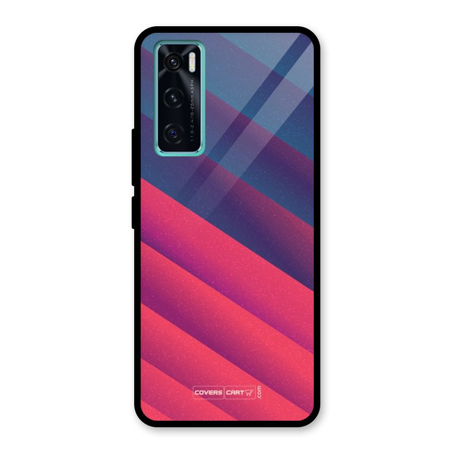 Vibrant Shades Glass Back Case for Vivo V20 SE