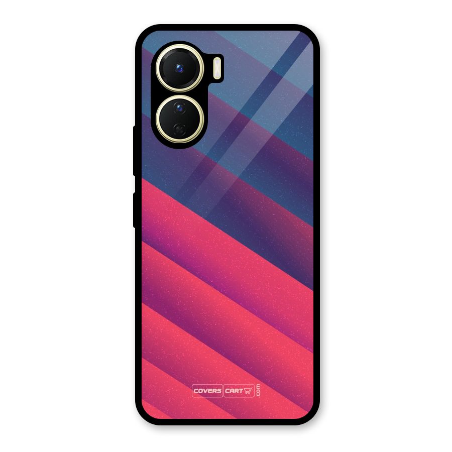 Vibrant Shades Glass Back Case for Vivo Y16