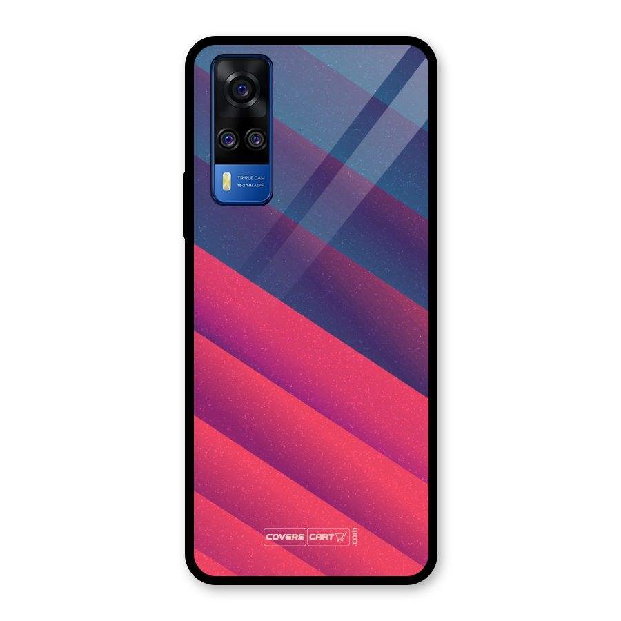 Vibrant Shades Glass Back Case for Vivo Y31
