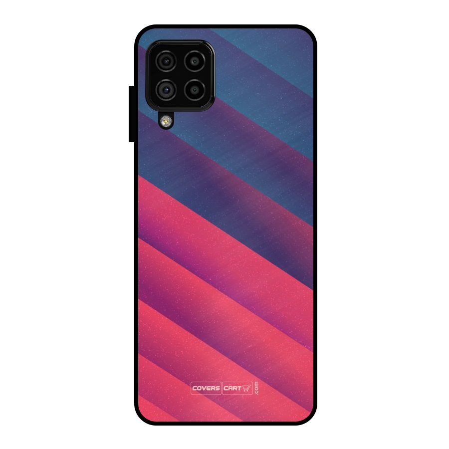 Vibrant Shades Metal Back Case for Galaxy A22 4G