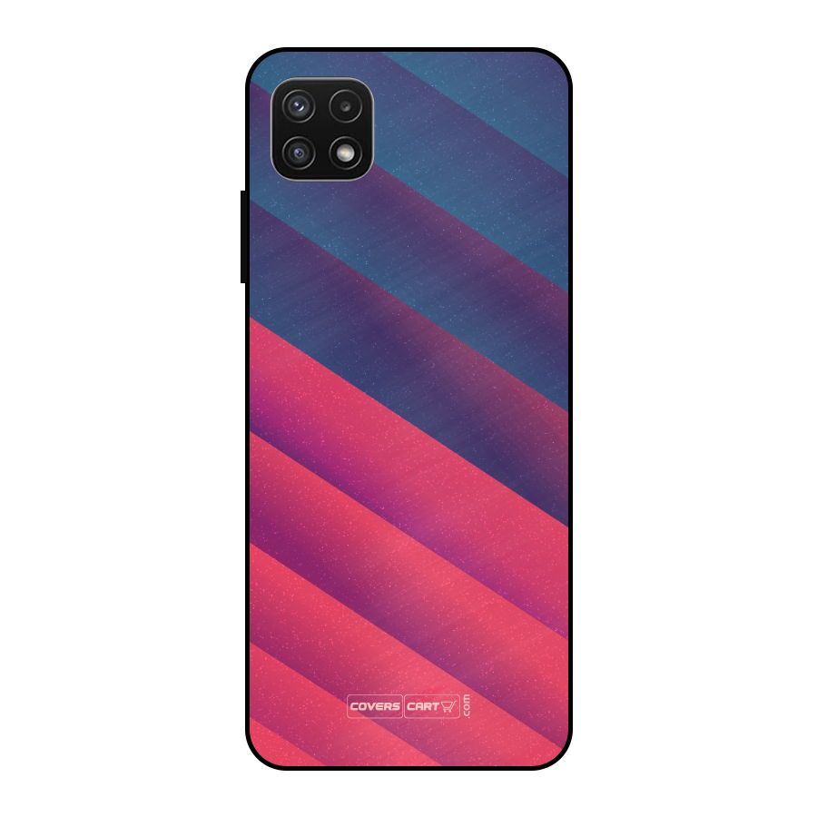 Vibrant Shades Metal Back Case for Galaxy A22 5G