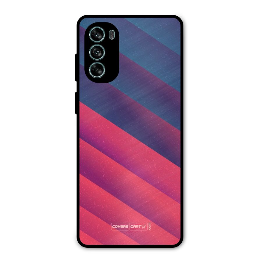 Vibrant Shades Metal Back Case for Moto G62