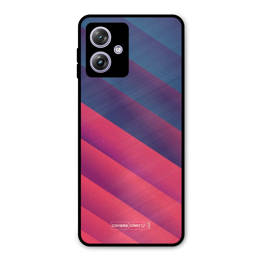 Vibrant Shades Metal Back Case for Moto G64