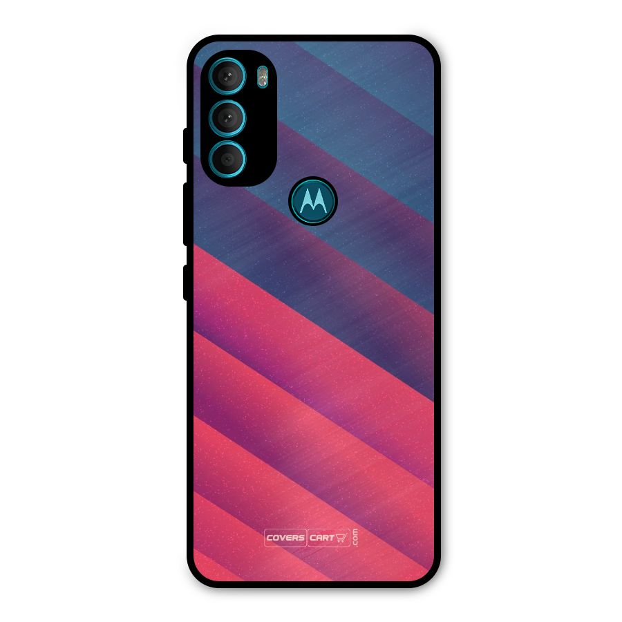Vibrant Shades Metal Back Case for Moto G71 5G
