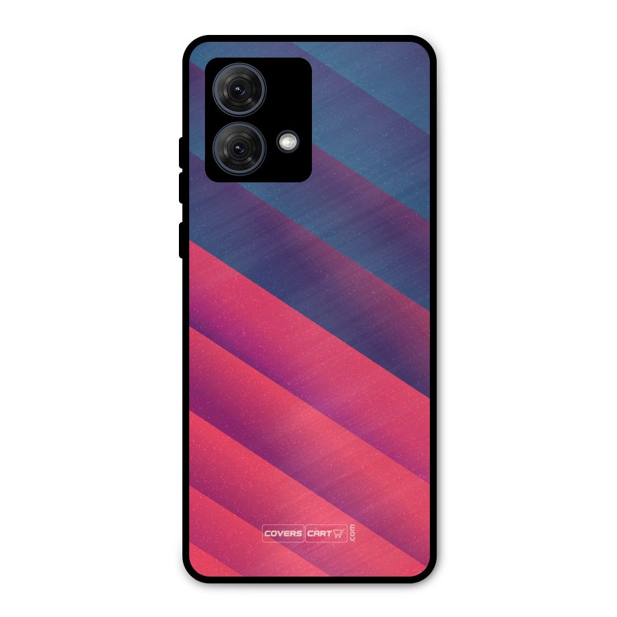 Vibrant Shades Metal Back Case for Moto G84