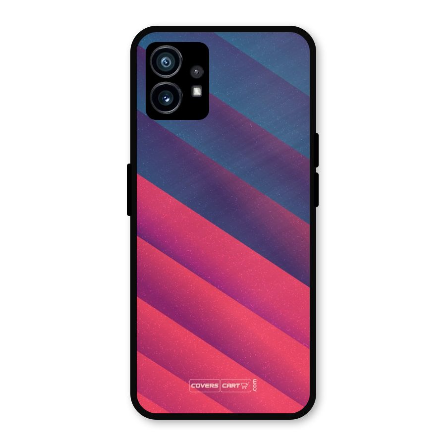 Vibrant Shades Metal Back Case for Nothing Phone 1
