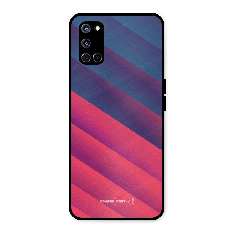Vibrant Shades Metal Back Case for Oppo A52