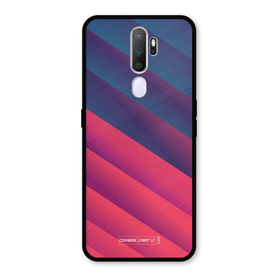 Vibrant Shades Metal Back Case for Oppo A9 (2020)