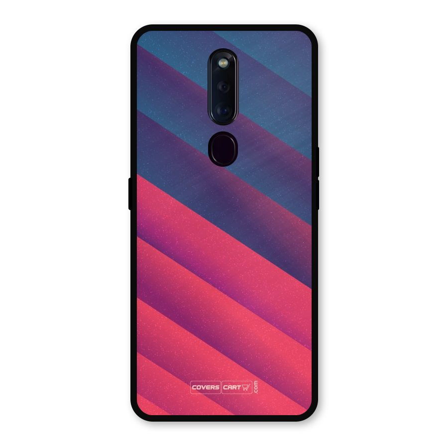 Vibrant Shades Metal Back Case for Oppo F11 Pro