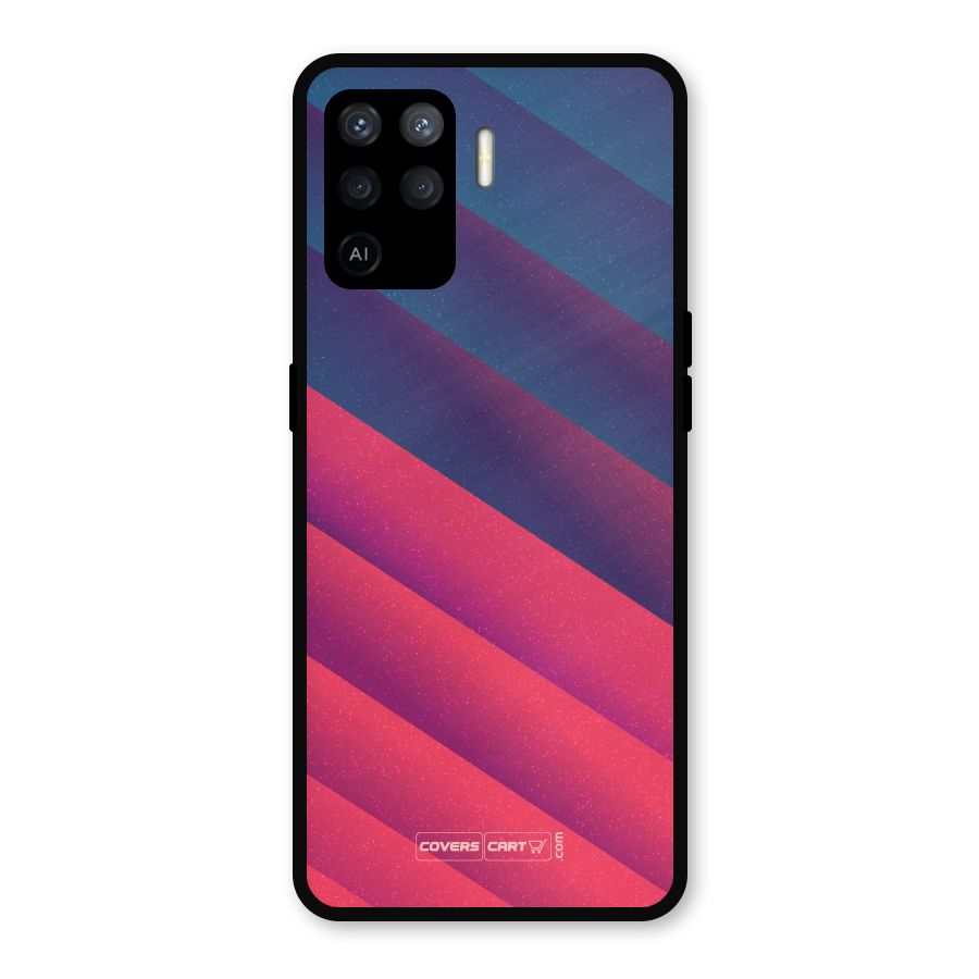 Vibrant Shades Metal Back Case for Oppo F19 Pro