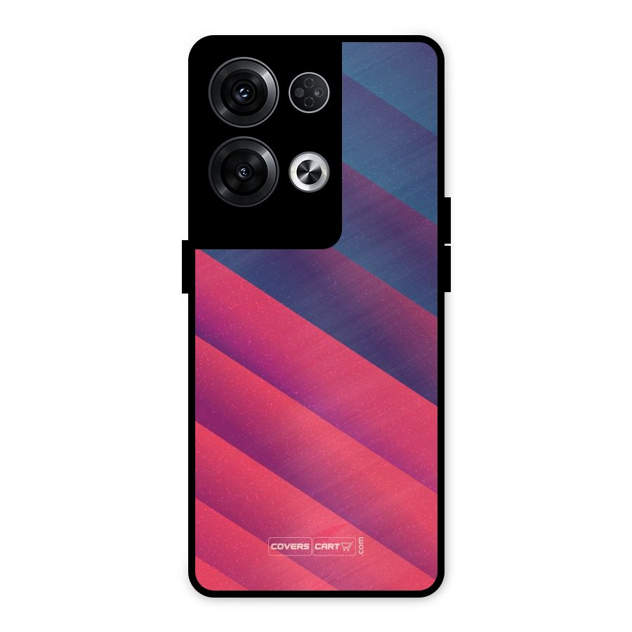 Vibrant Shades Metal Back Case for Oppo Reno8 Pro 5G