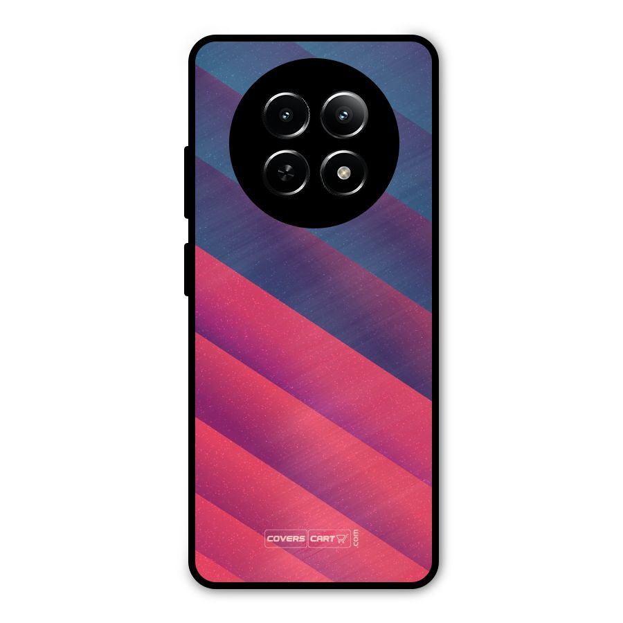 Vibrant Shades Metal Back Case for Realme 12 5G