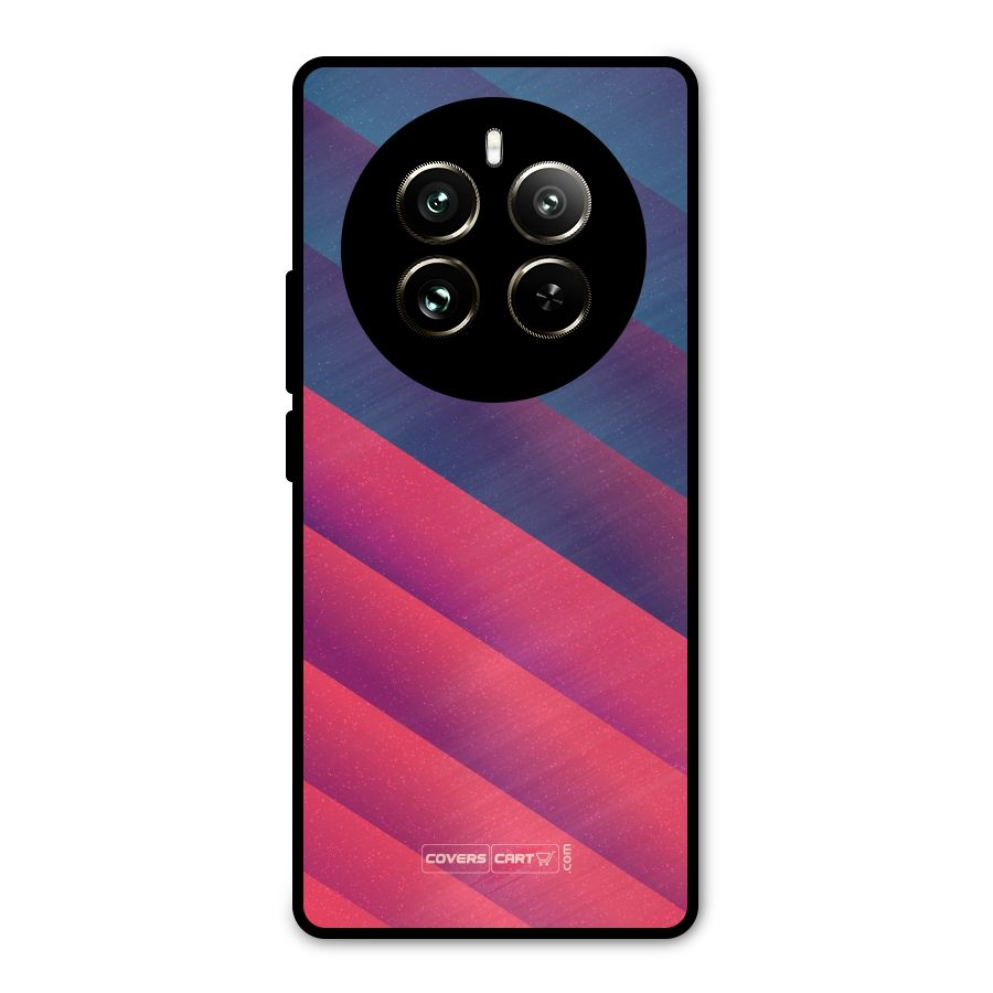 Vibrant Shades Metal Back Case for Realme 12 Pro