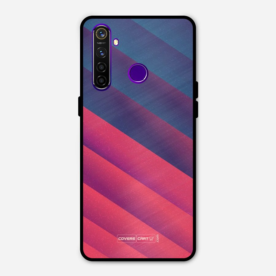 Vibrant Shades Metal Back Case for Realme 5 Pro