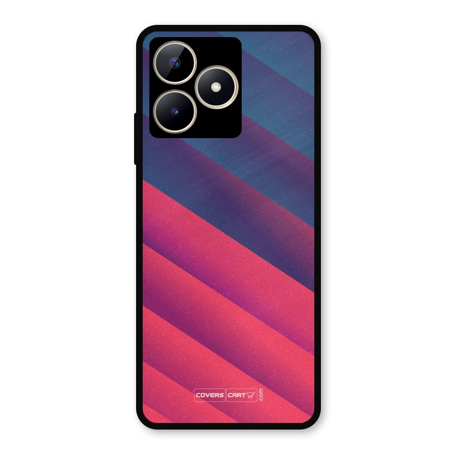 Vibrant Shades Metal Back Case for Realme Narzo N53