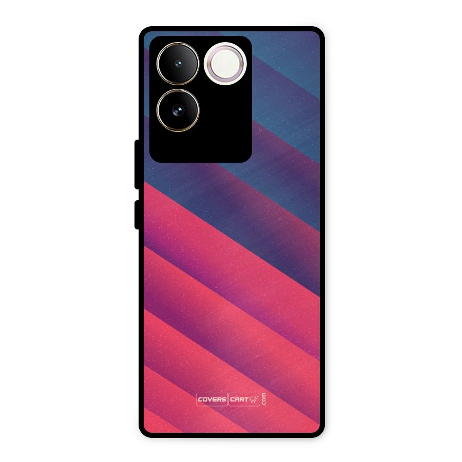 Vibrant Shades Metal Back Case for Vivo T2 Pro