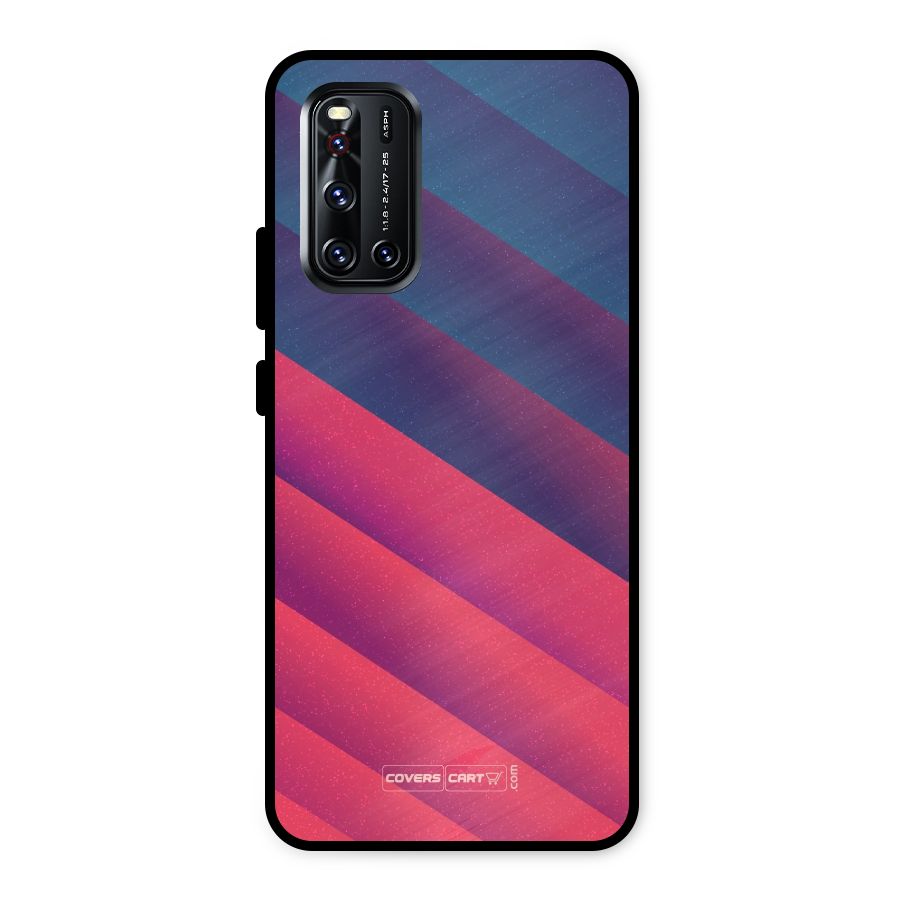 Vibrant Shades Metal Back Case for Vivo V19