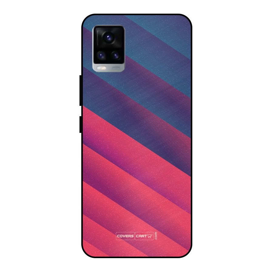 Vibrant Shades Metal Back Case for Vivo V20 2021