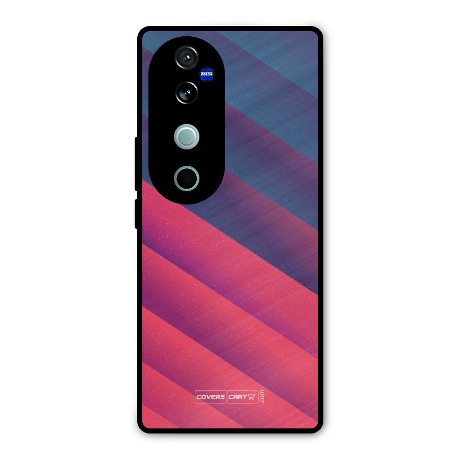 Vibrant Shades Metal Back Case for Vivo V40