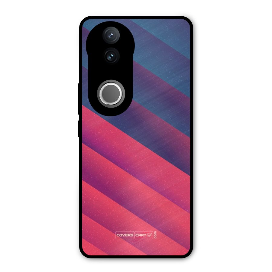Vibrant Shades Metal Back Case for Vivo V50e