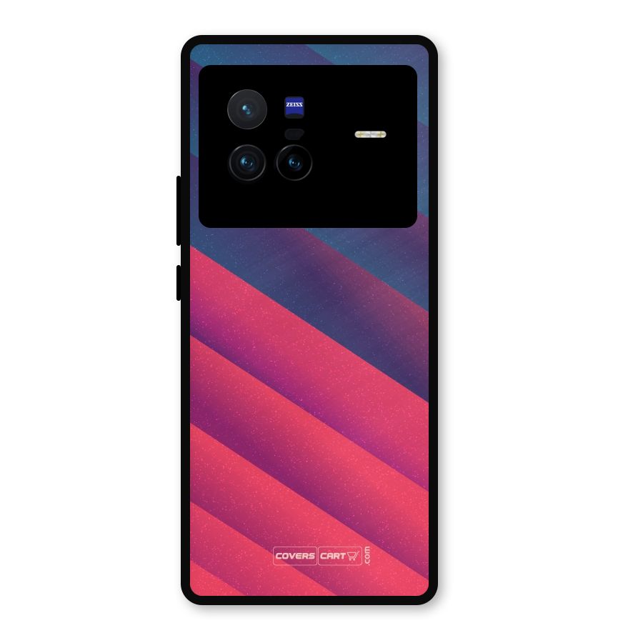 Vibrant Shades Metal Back Case for Vivo X80