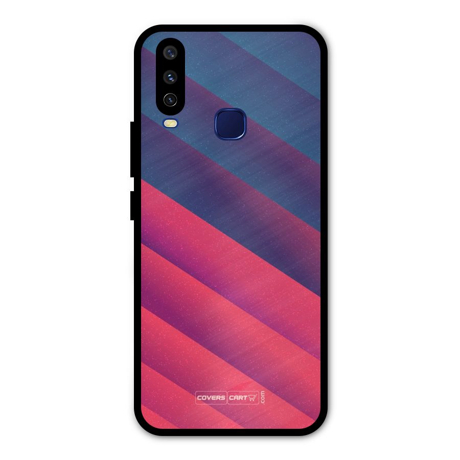 Vibrant Shades Metal Back Case for Vivo Y12