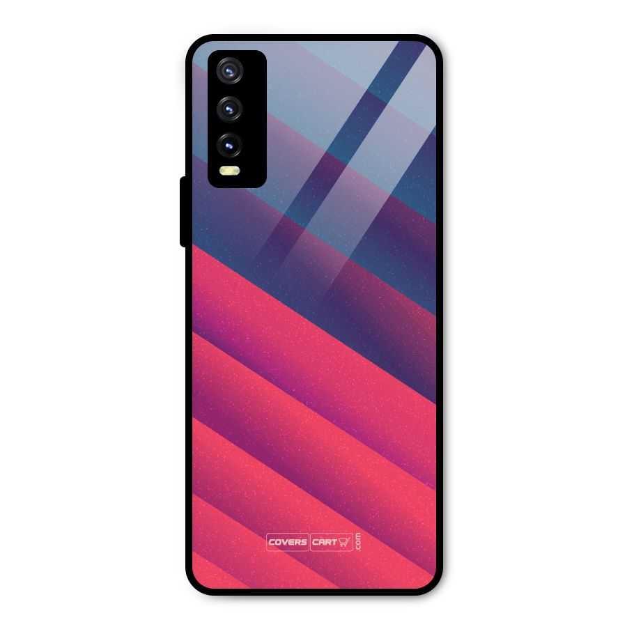 Vibrant Shades Metal Back Case for Vivo Y20