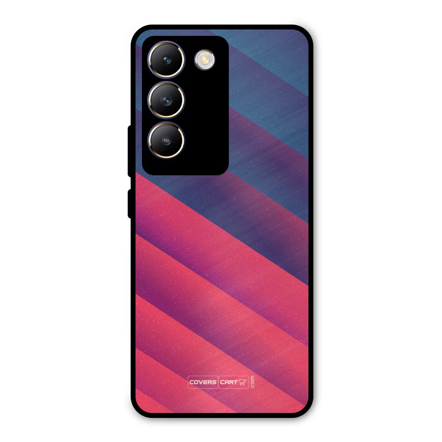 Vibrant Shades Metal Back Case for Vivo Y200e