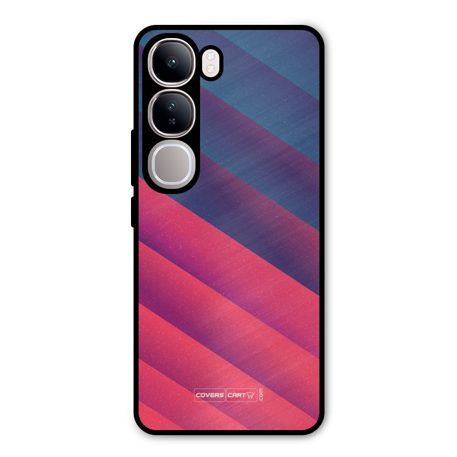 Vibrant Shades Metal Back Case for Vivo Y300