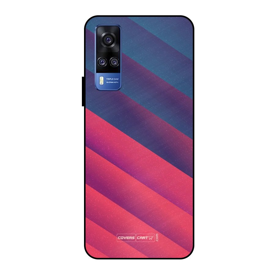 Vibrant Shades Metal Back Case for Vivo Y51