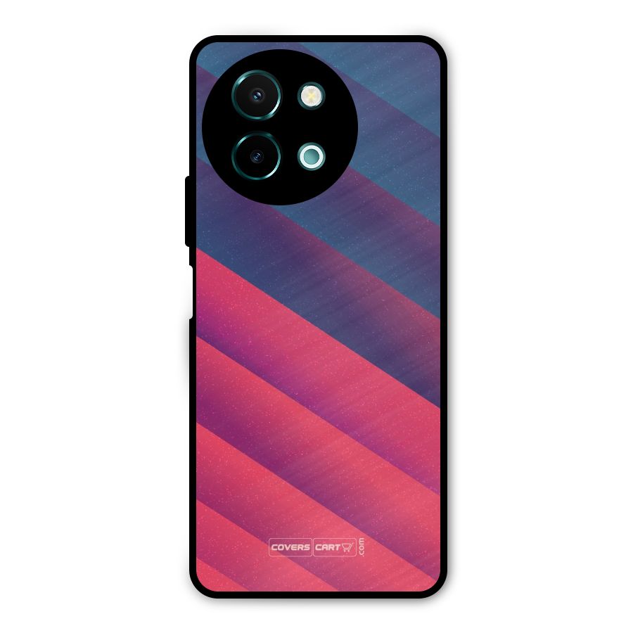 Vibrant Shades Metal Back Case for Vivo Y58