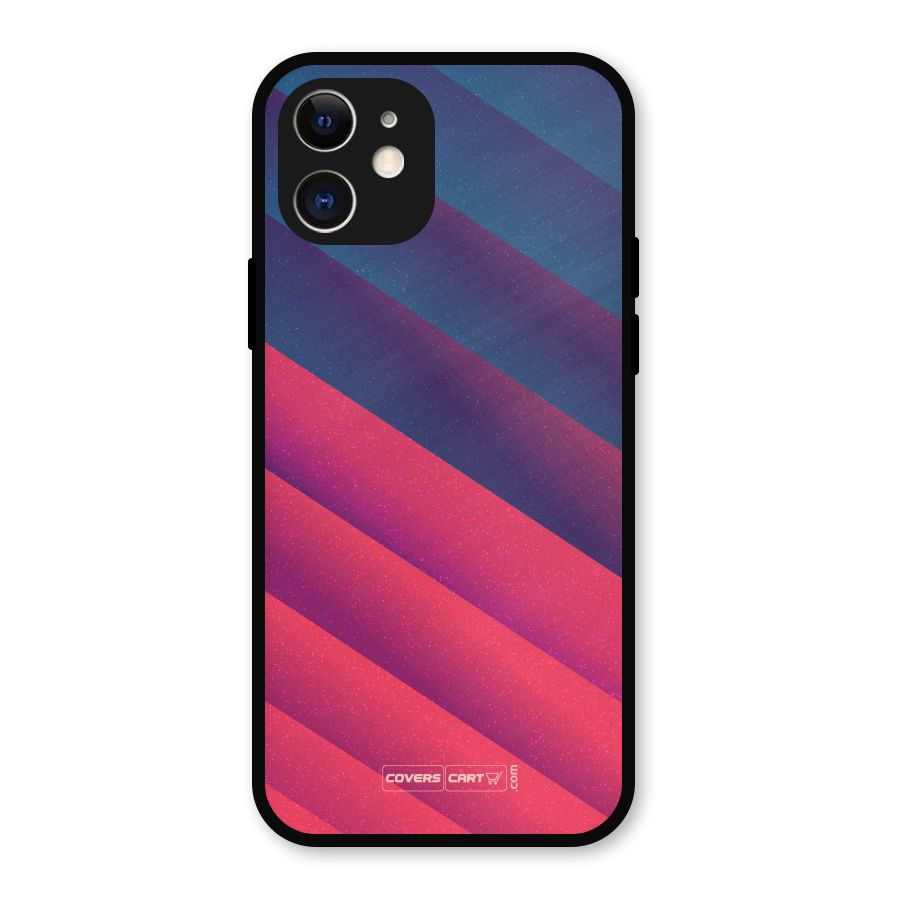 Vibrant Shades Metal Back Case for iPhone 12