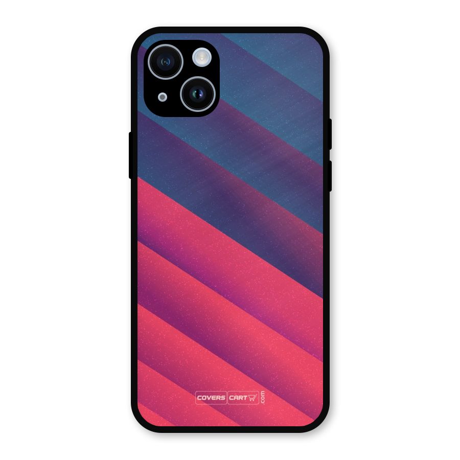 Vibrant Shades Metal Back Case for iPhone 14