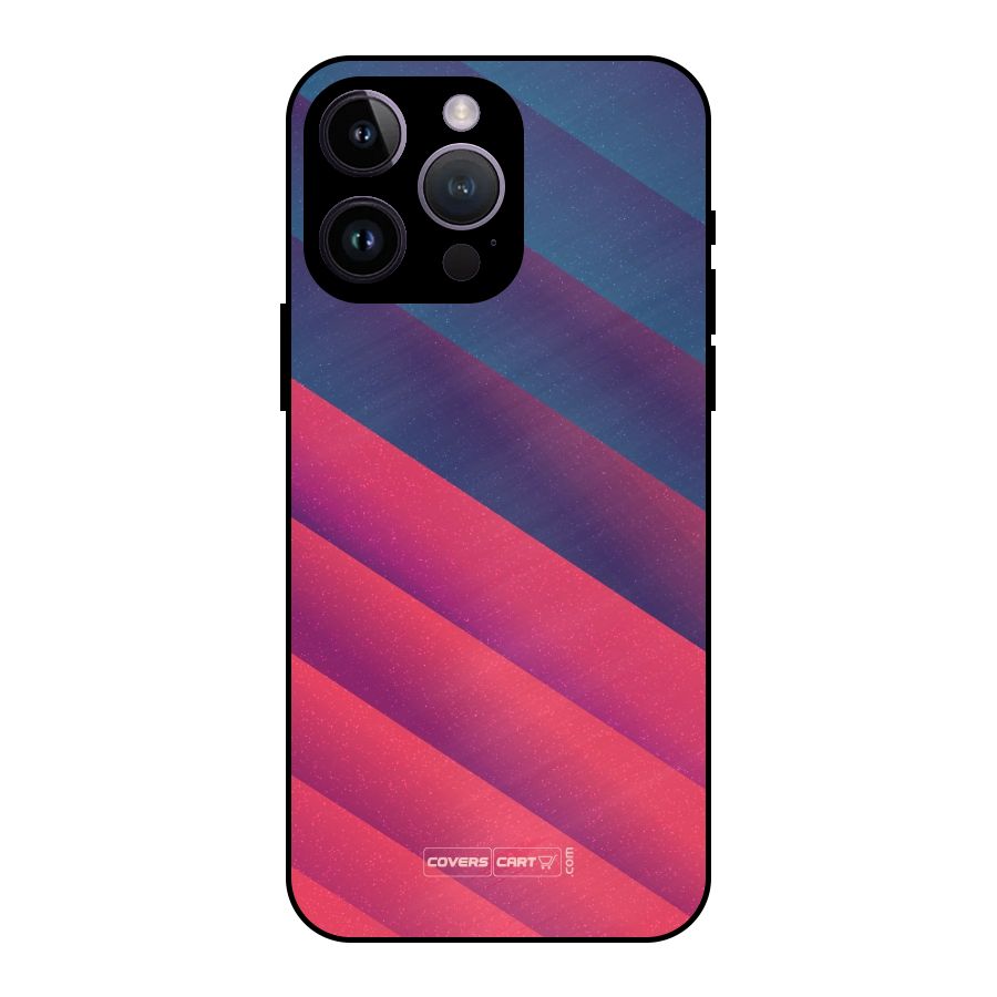 Vibrant Shades Metal Back Case for iPhone 14 Pro Max