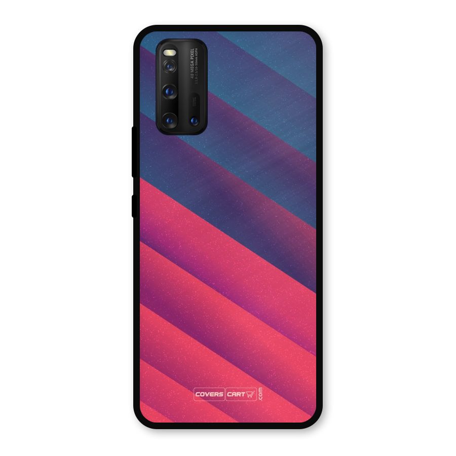 Vibrant Shades Metal Back Case for iQOO 3