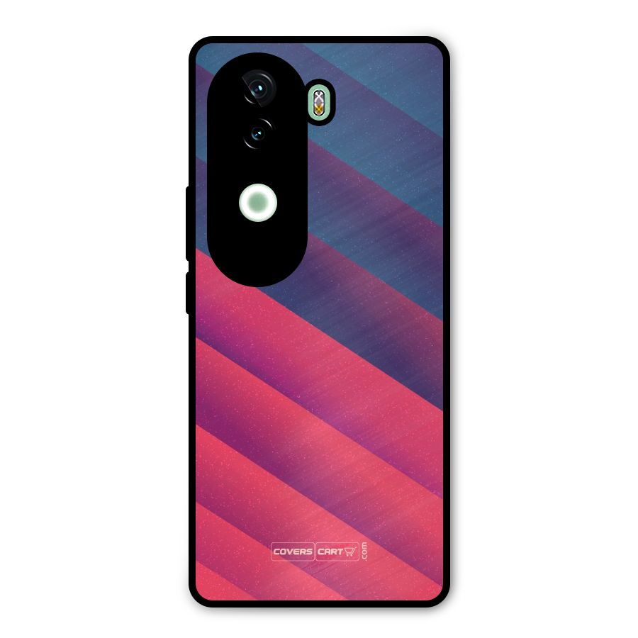Vibrant Shades Metal Back Case for iQOO Z9s