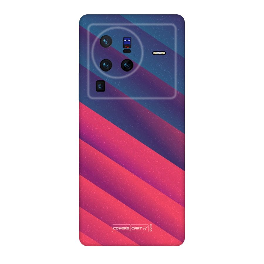 Vibrant Shades Original Polycarbonate Back Case for Vivo X80