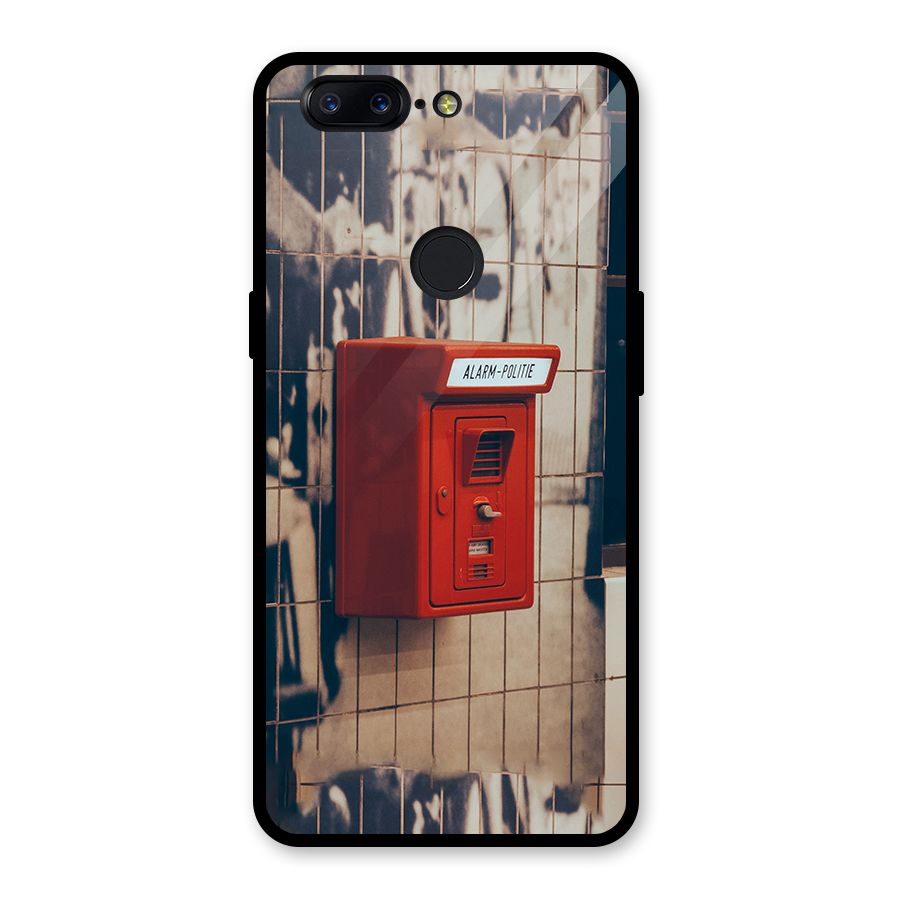 Vintage Alarm Glass Back Case for OnePlus 5T