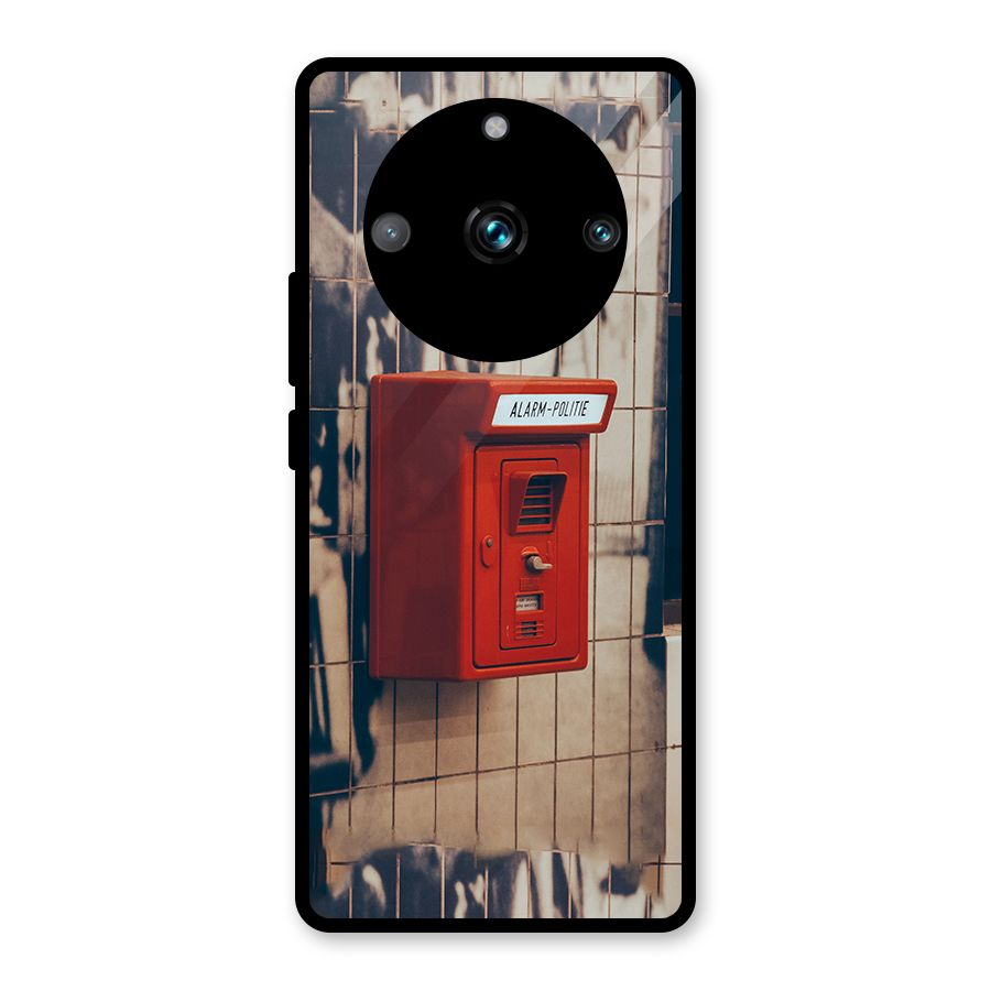 Vintage Alarm Glass Back Case for Realme 11 Pro Plus
