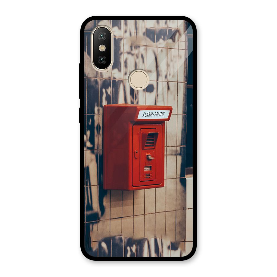 Vintage Alarm Glass Back Case for Redmi A2