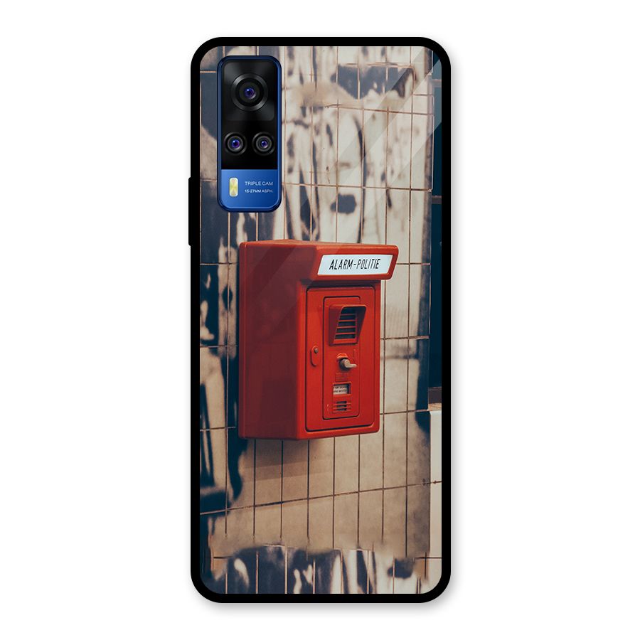 Vintage Alarm Glass Back Case for Vivo Y31