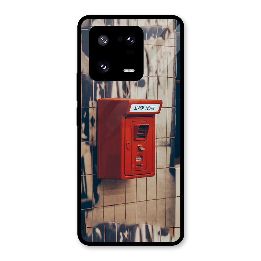 Vintage Alarm Glass Back Case for Xiaomi 13 Pro