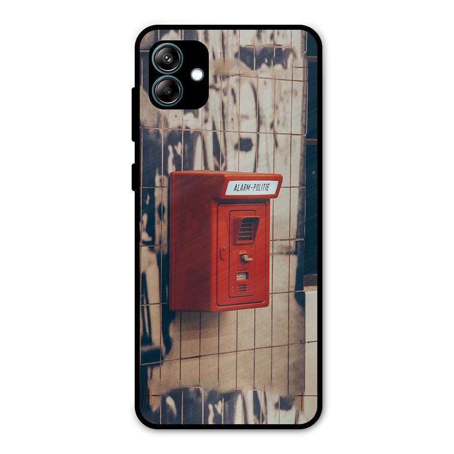 Vintage Alarm Metal Back Case for Galaxy A04