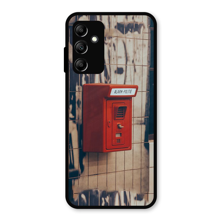 Vintage Alarm Metal Back Case for Galaxy A14 5G