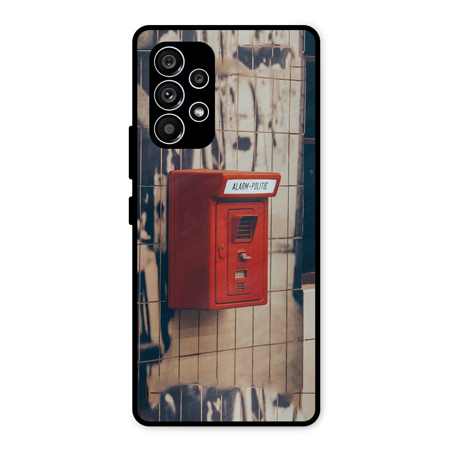 Vintage Alarm Metal Back Case for Galaxy A53 5G