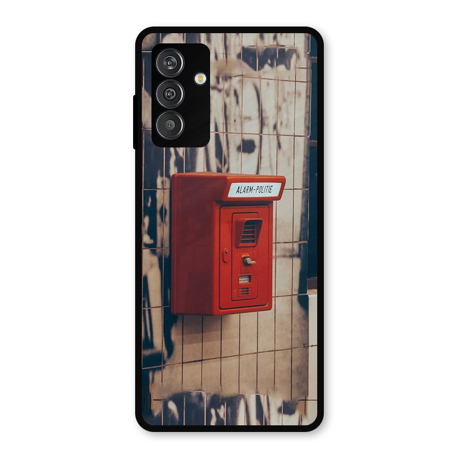 Vintage Alarm Metal Back Case for Galaxy F13